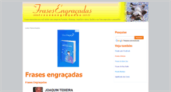 Desktop Screenshot of frasesengracadas.com.br