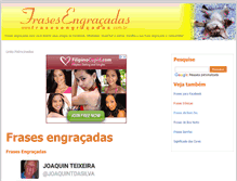 Tablet Screenshot of frasesengracadas.com.br